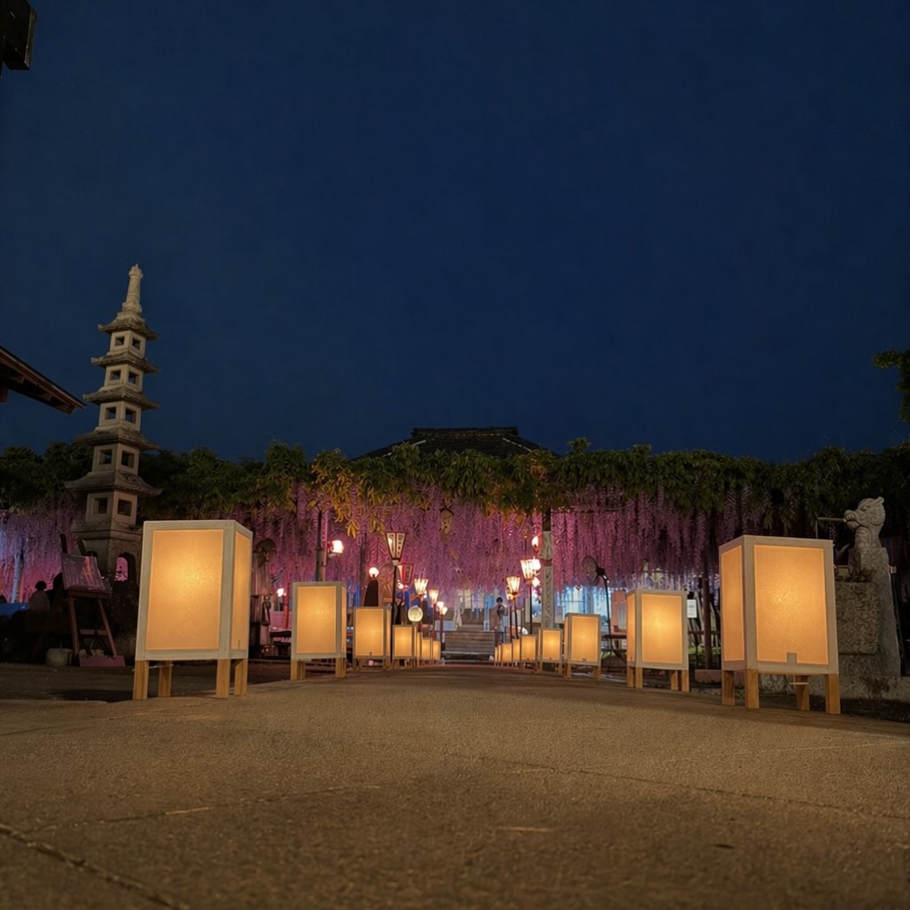 行興寺・熊野の長藤