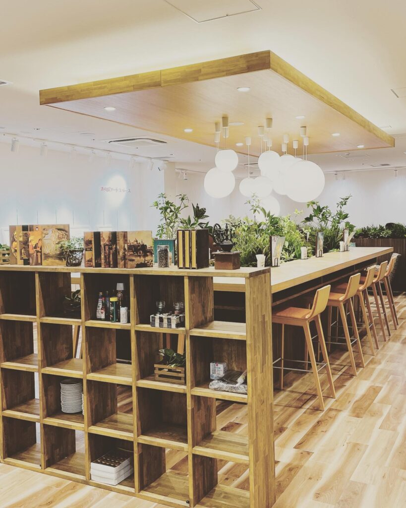 葉山珈琲 with さのびアートスペース店